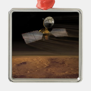 Mars Reconnaissance Orbiter 3 Metal Tree Decoration
