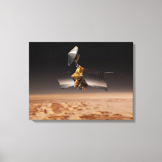 Mars Reconnaissance Orbiter 4 Canvas Print (Front)