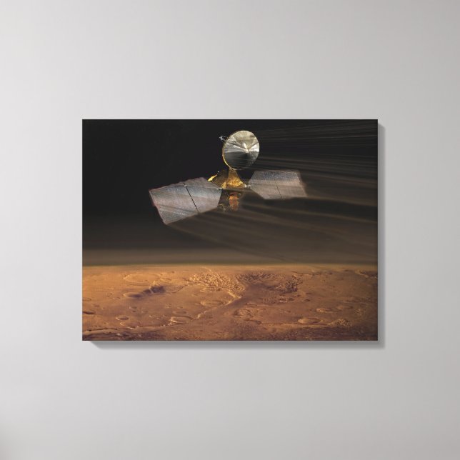Mars Reconnaissance Orbiter Canvas Print (Front)