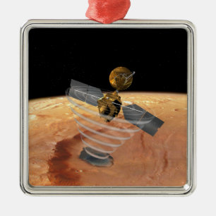 Mars Reconnaissance Orbiter Metal Tree Decoration