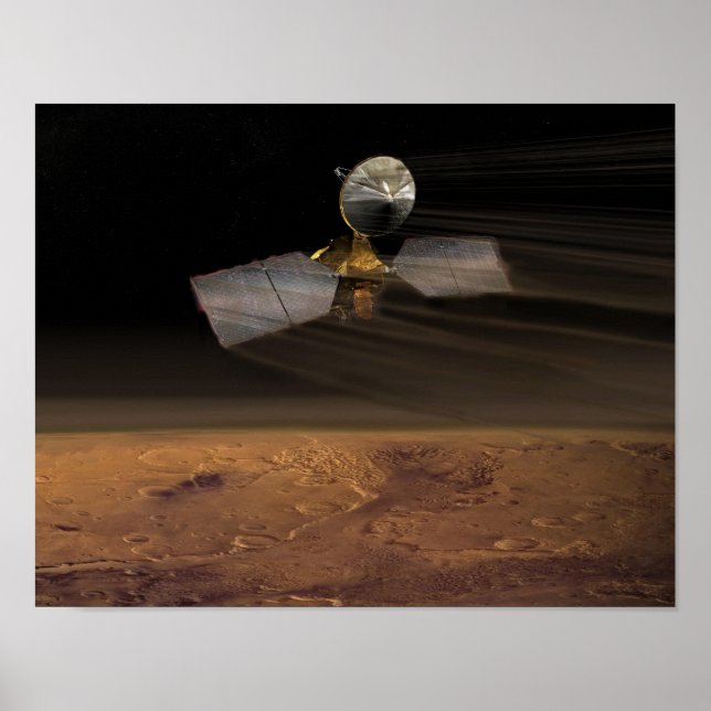 Mars Reconnaissance Orbiter Poster (Front)