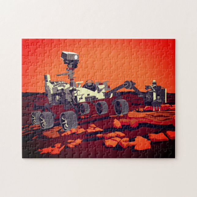 Mars Rover Jigsaw Puzzle (Horizontal)