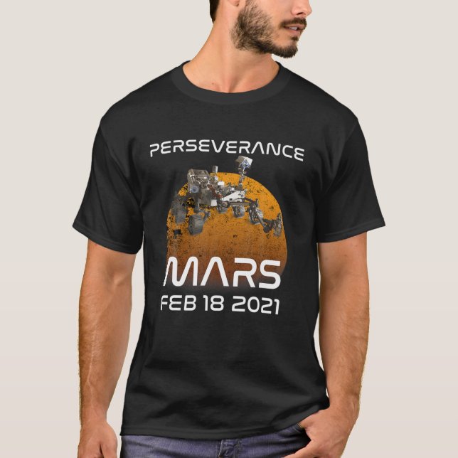 Mars Rover Perseverance T-Shirt (Front)