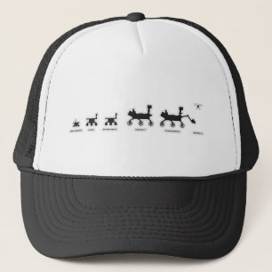 Mars Rovers Family Portrait Trucker Hat