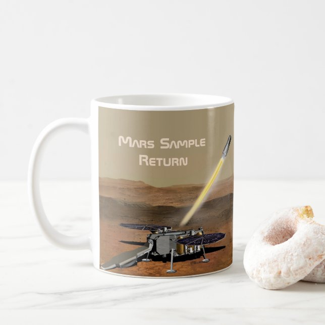 Mars Sample Return Mission  Mug (With Donut)