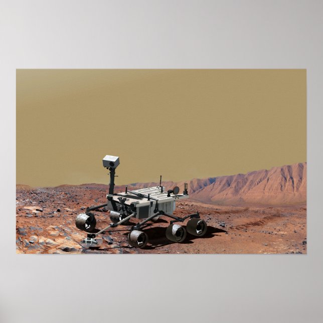 Mars Science Laboratory 3 Poster (Front)