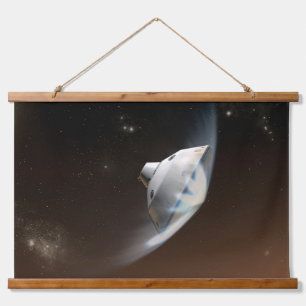 Mars Science Laboratory Aeroshell Capsule 2 Hanging Tapestry
