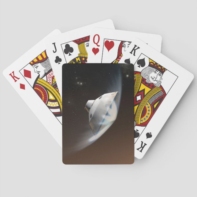 Mars Science Laboratory Aeroshell Capsule 2 Playing Cards (Back)