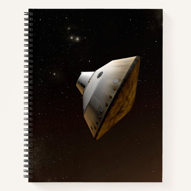 Mars Science Laboratory Aeroshell Capsule Notebook (Front)