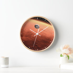 Mars Science Laboratory Approaching Mars. Clock