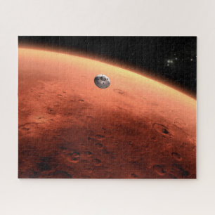 Mars Science Laboratory Approaching Mars. Jigsaw Puzzle