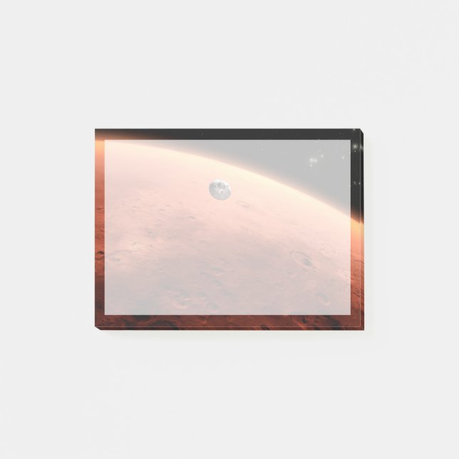 Mars Science Laboratory Approaching Mars. Post-it Notes (Front)