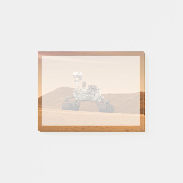 Mars Science Laboratory Curiosity Rover. 2 Post-it Notes (Front)