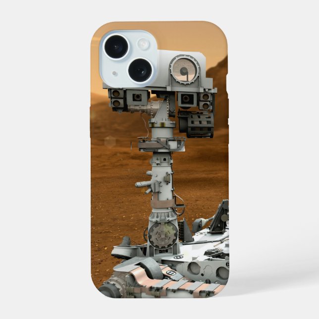 Mars Science Laboratory Curiosity Rover. 3 iPhone 15 Case (Back)