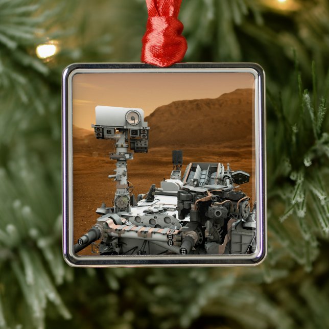 Mars Science Laboratory Curiosity Rover. 3 Metal Tree Decoration (Tree)