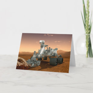 Mars Science Laboratory Curiosity Rover. 4 Card