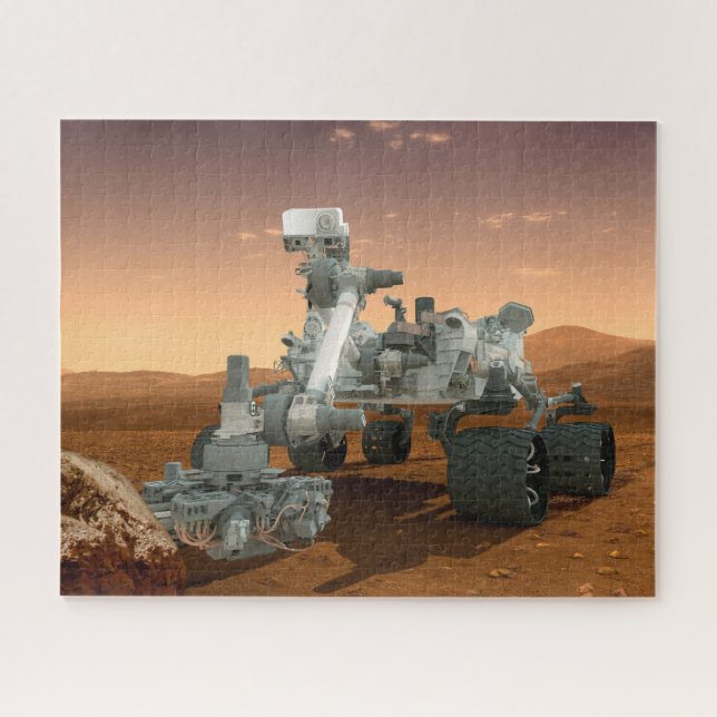 Mars Science Laboratory Curiosity Rover. 4 Jigsaw Puzzle (Horizontal)