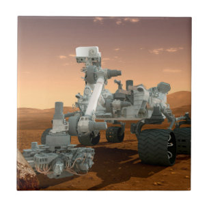 Mars Science Laboratory Curiosity Rover. 4 Tile