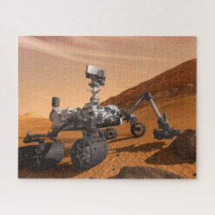 Mars Science Laboratory Curiosity Rover. Jigsaw Puzzle