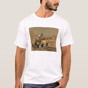 Mars Science Laboratory travels near a canyon T-Shirt