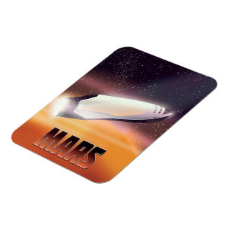 Mars Space poster Magnet