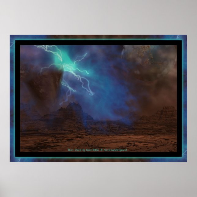 Mars Storm Poster (Front)