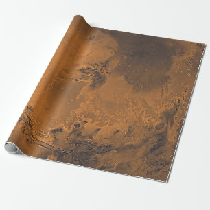 Mars Surface Planet Photo Wrapping Paper