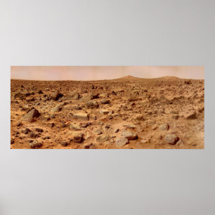 Mars Surface Poster