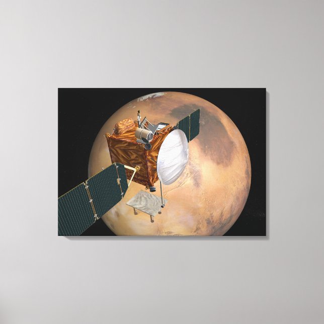 Mars Telecommunications Orbiter Canvas Print (Front)