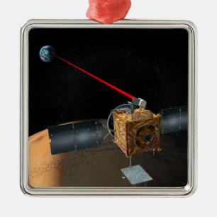 Mars Telecommunications Orbiter Metal Tree Decoration