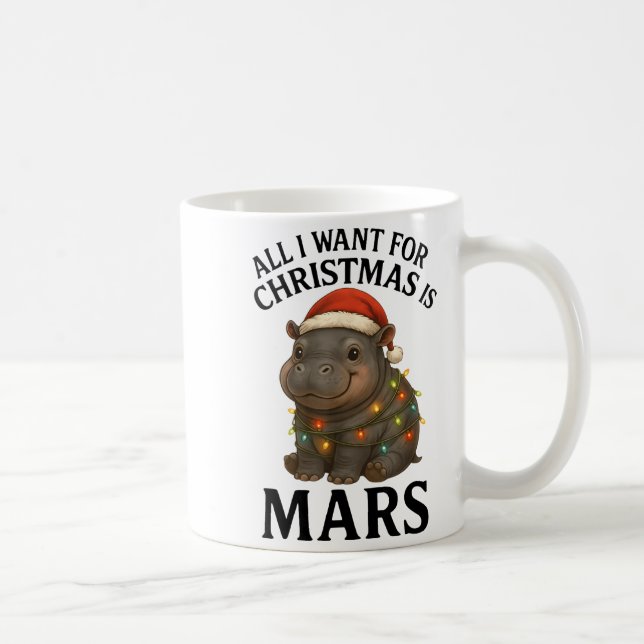 Mars The Hip Christmas Baby Hip Mars Viral Pygmy H Coffee Mug (Right)