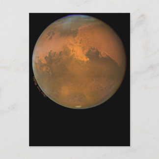 Mars the Red Planet on Cards and Postcards