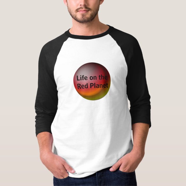 Mars the Red Planet T-Shirt (Front)