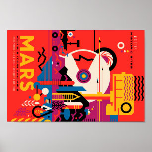 Mars Travel Poster