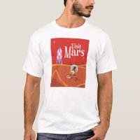 Mars Vintage Travel Poster