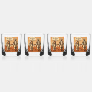 Mars Whiskey Glass