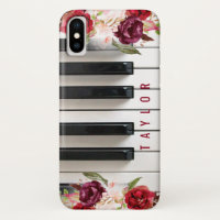 marsala flowers pianist custom name music