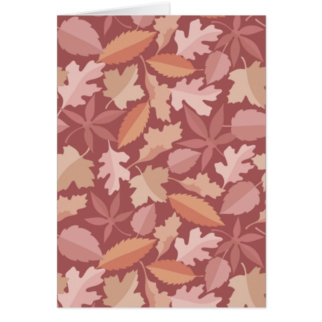 Marsala leaves pattern (Front)