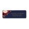 Marsala Navy Flowers Return Address Label