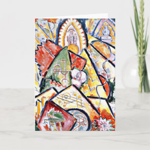 Marsden Hartley - Musical Theme Holiday Card