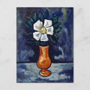 Marsden Hartley White Flower Postcard