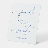 Marseille Bleu & White Minimalist Find your Seat