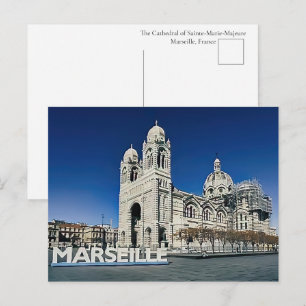 Marseille Cathedral Postcard