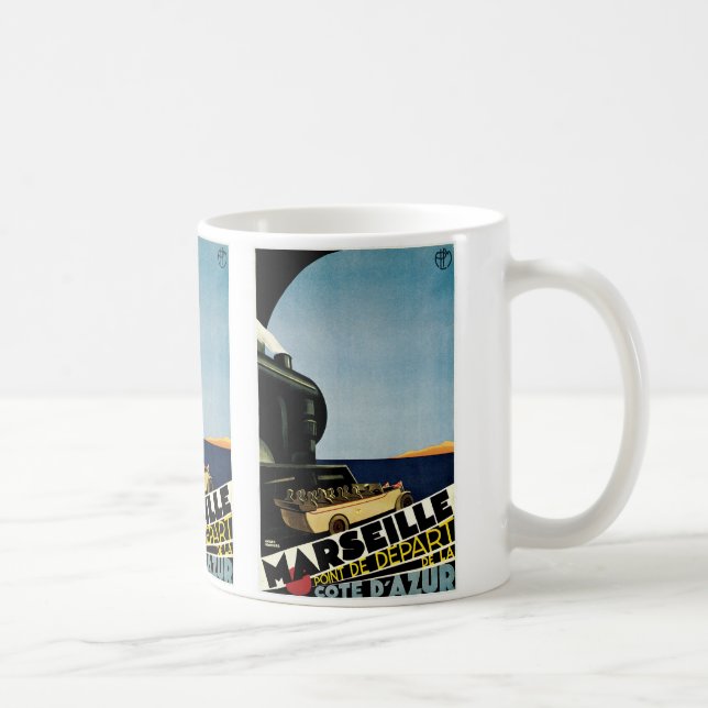 Marseille ~ Cote D'Azur Coffee Mug (Right)