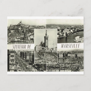 Marseille, early multiview postcard