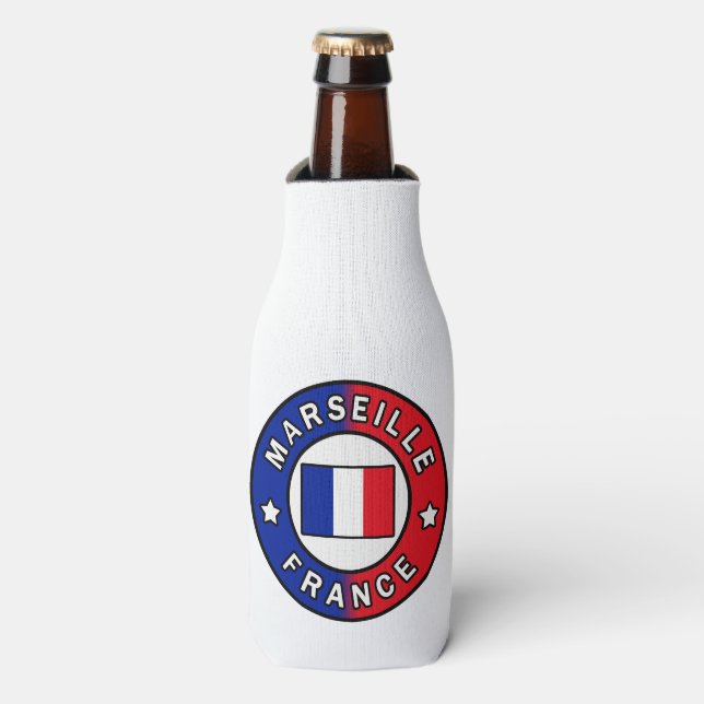 Marseille France Bottle Cooler (Bottle Front)