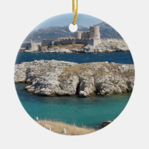 Marseille France Ceramic Tree Decoration
