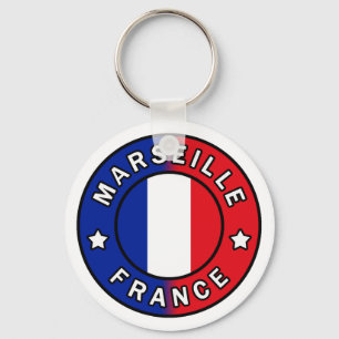 Marseille France Key Ring