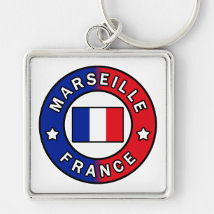 Marseille France Key Ring