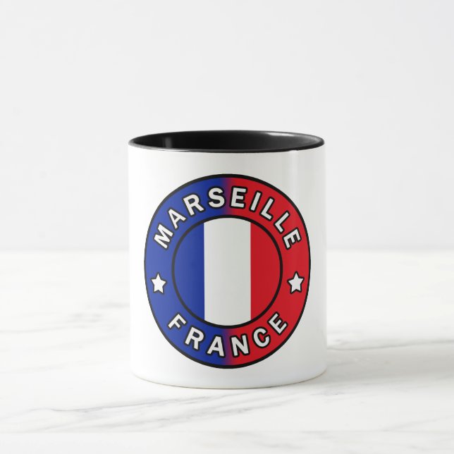 Marseille France Mug (Center)